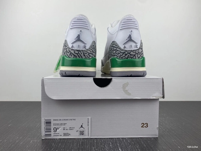 Rep TBK Lucky Retro (W) Green CK9246-136 3 Jordan 0822